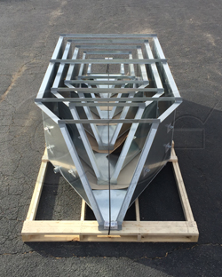 Multiple sizes of Galvanized Steel H Flumes from Openchannelflow