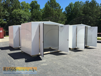 fiberglass buildings manufactured by Openchannelflow for the USGS for equipment protection