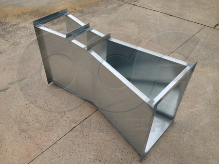 9-inch Water Rights Galvanized Steel Parshall Flume 