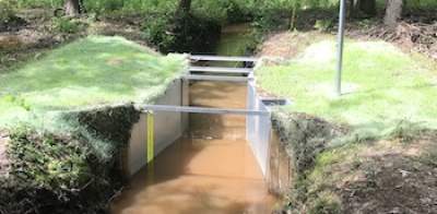 calibrate parshall flume