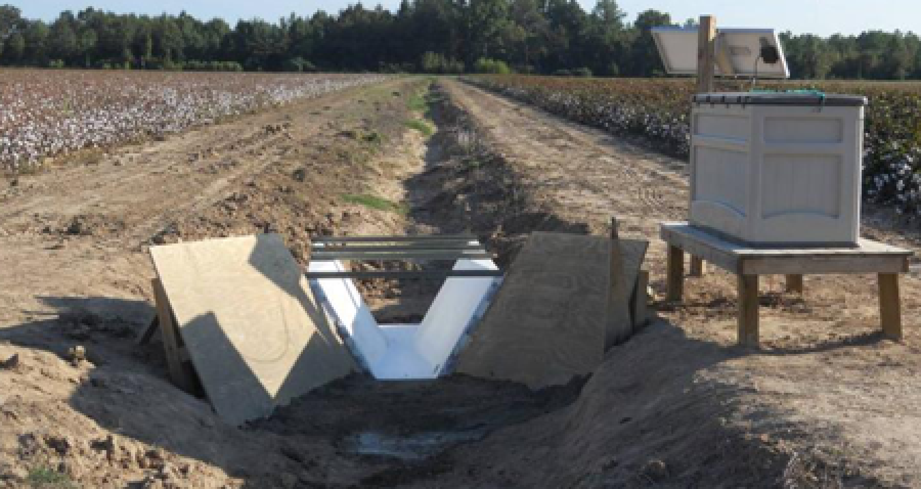 Trapezoidal Field Irrigation Flume