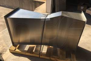 long lifespan T-304 stainless steel Parshall flume