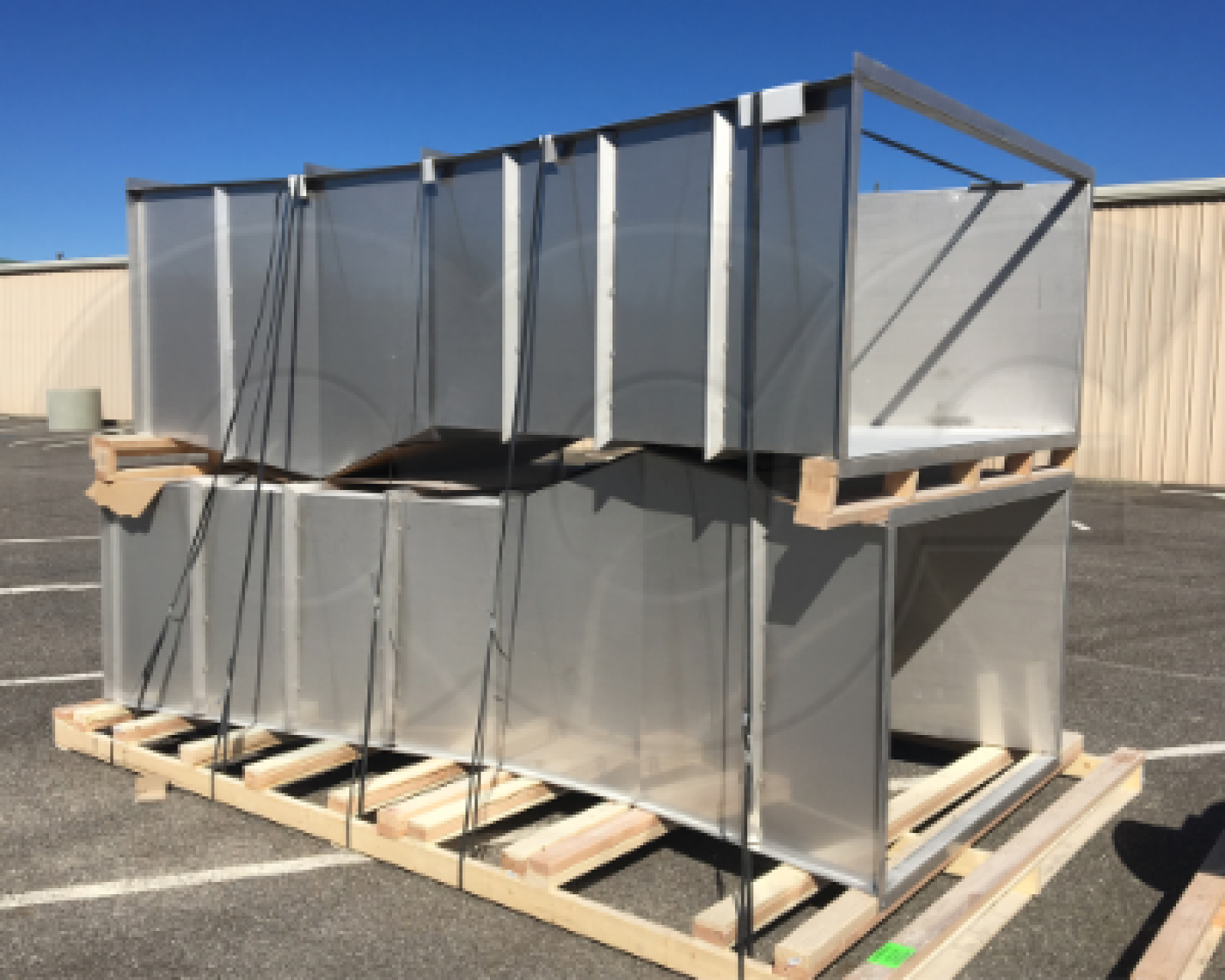 36-inch stainless steel parshall flumes for Iraq