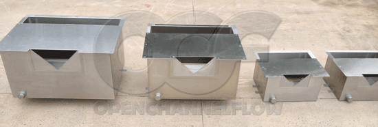 stainless steel weir boxes for dam seepage flow monitoring