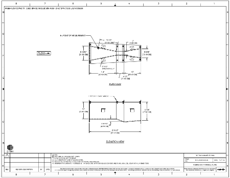 fiberglass 2-inch parshall flume dimensions thumbnail