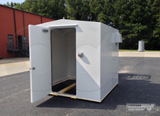 Fiberglass Equipment Shelter by Openchannelflow