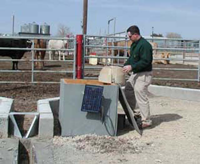 Measuring Feedlot Runoff with a H Flume