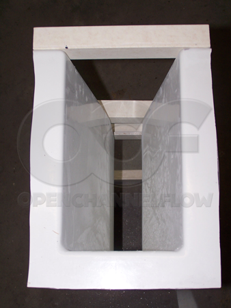 Flume trimming / finishing detail on Kenco Plastics 2