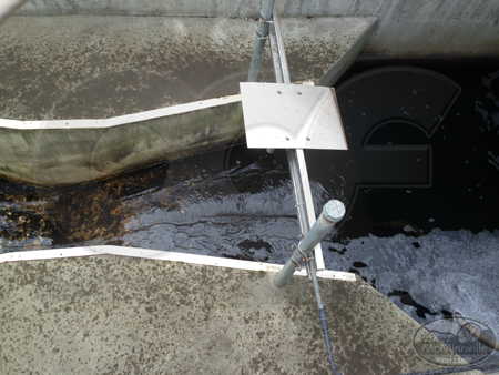 McMinville OR Parshall Flume with Ultrasonic Flow Meter