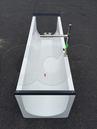 Palmer Bowlus flume u shaped cross section